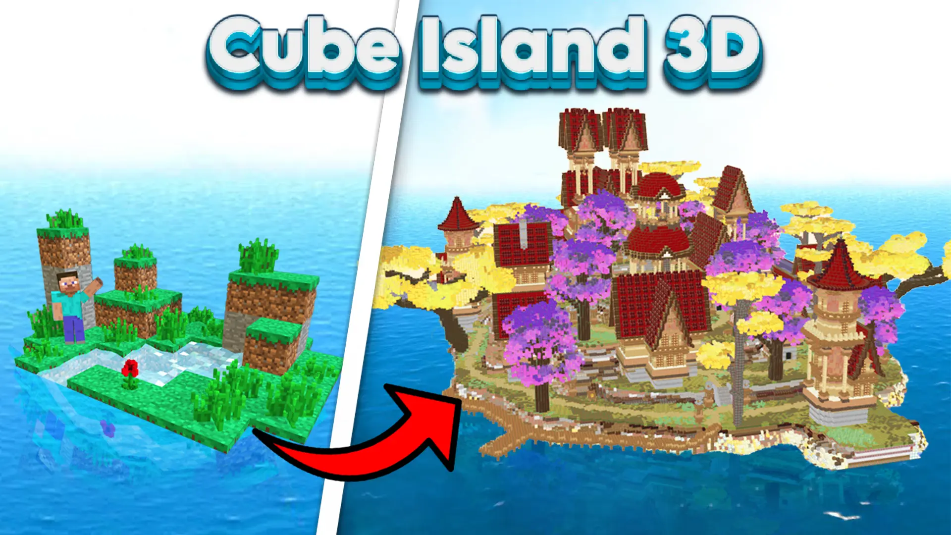 Cube Island 3D - 免费在线游戏